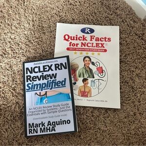 NCLEX RN Review Book Set